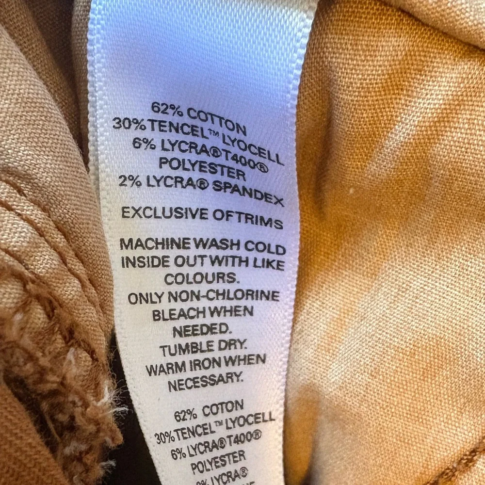 DU/ER Live Lite Adventure Shorts Mens Sz 36 Orange Cargo Canvas 10